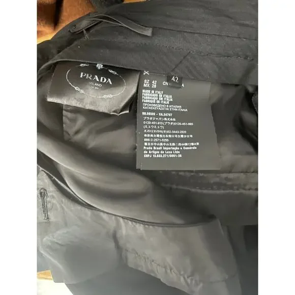 Prada Wide Leg Dress Pants - Picture 4 of 6